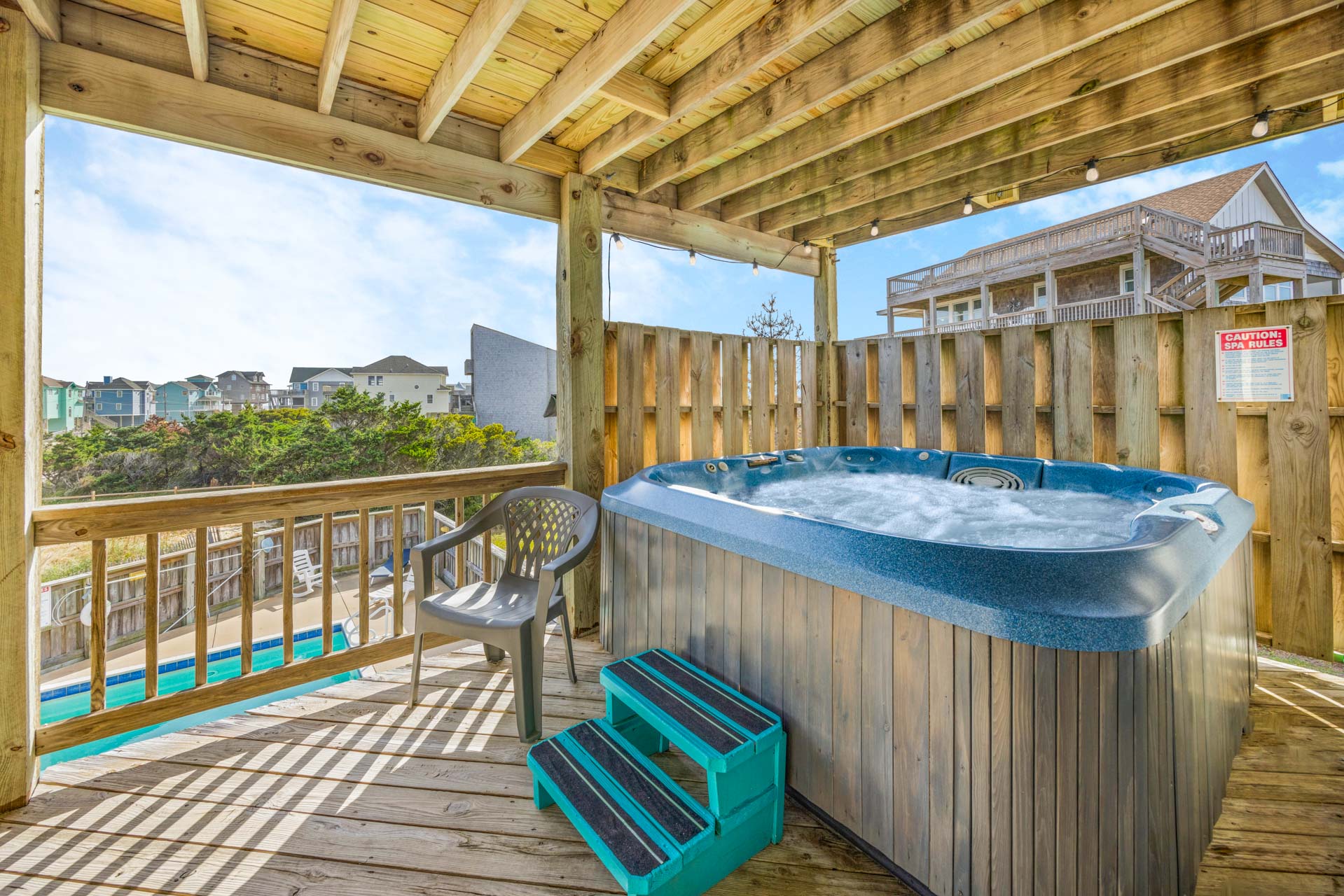 Surf Or Sound Realty 308 Decked Out Hot Tub